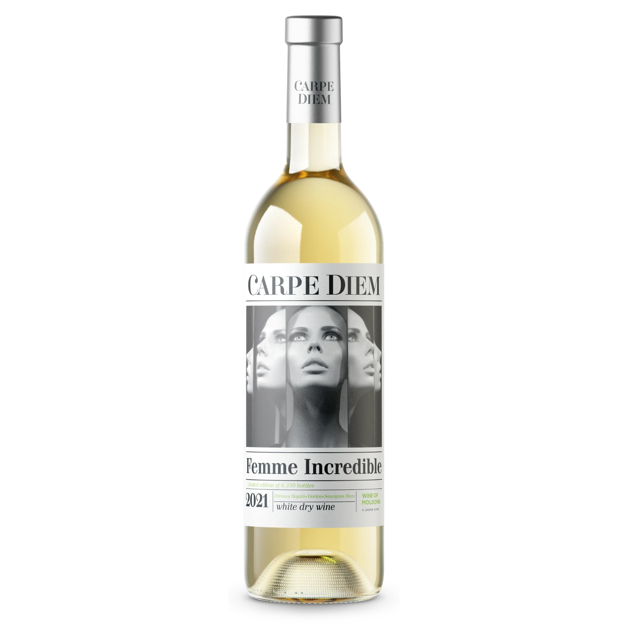 Femme Incredible 2021 - Weißwein trocken aus Moldawien - Carpe Diem