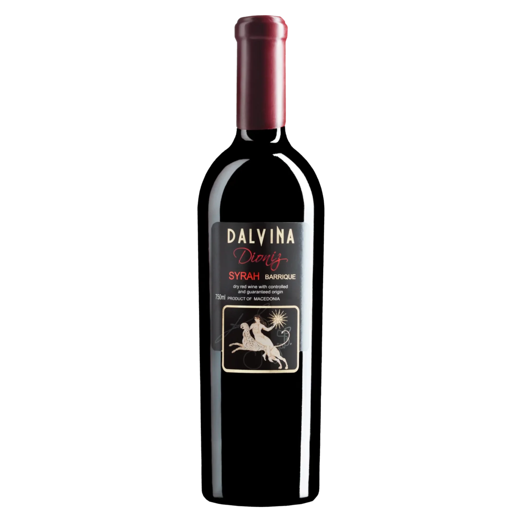 Dioniz Syrah Barrique 2016 - Rotwein trocken aus Nordmazedonien - Dalvina Winery