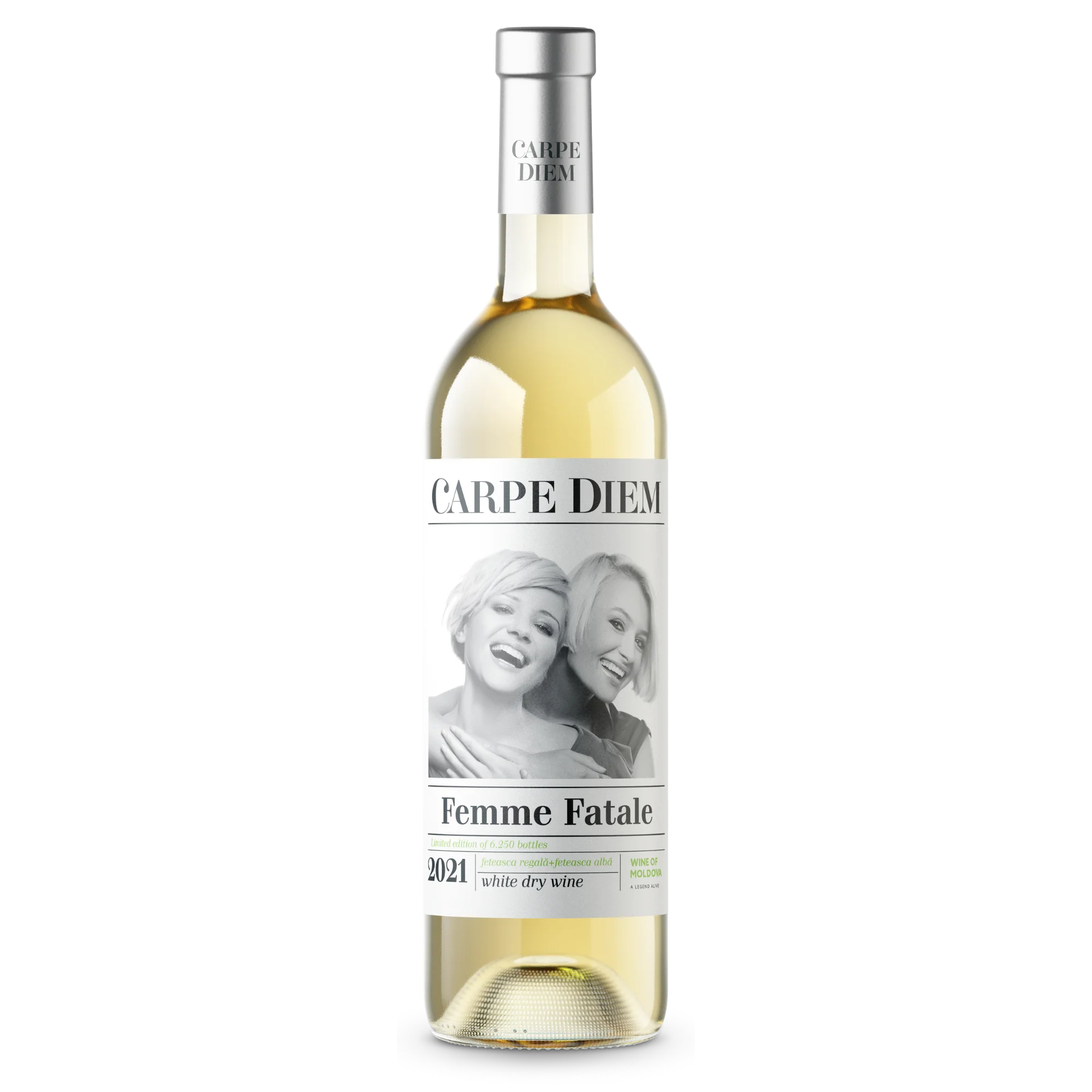 Femme Fatale 2021 - Weißwein trocken aus Moldawien - Carpe Diem