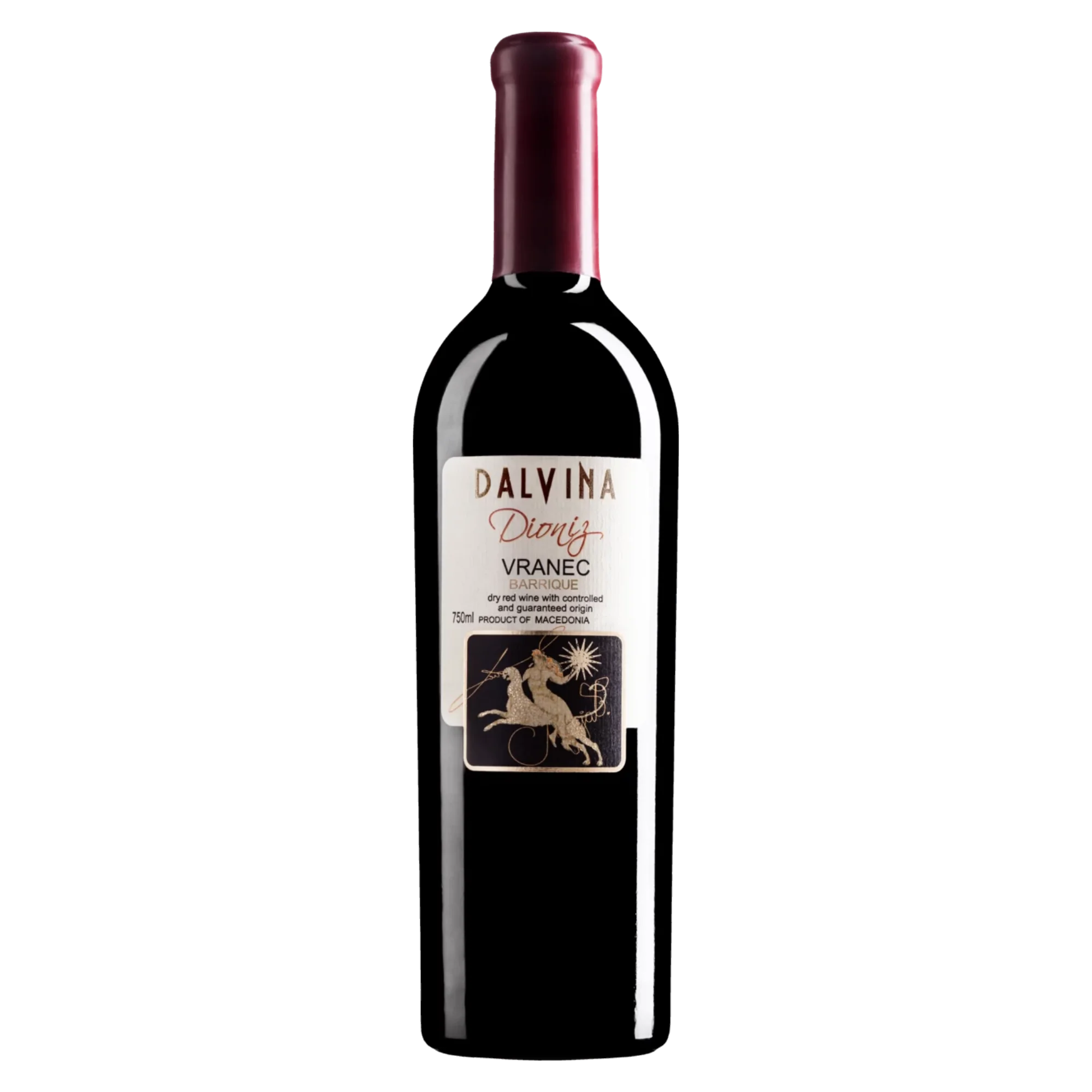 Dioniz Vranec Barrique 2016 - Rotwein trocken aus Nordmazedonien - Dalvina Winery