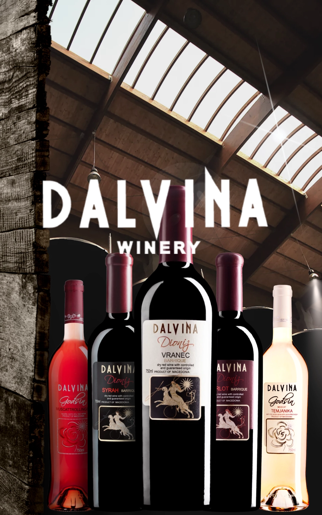 Weine von Dalvina Winery aus Mazedonien